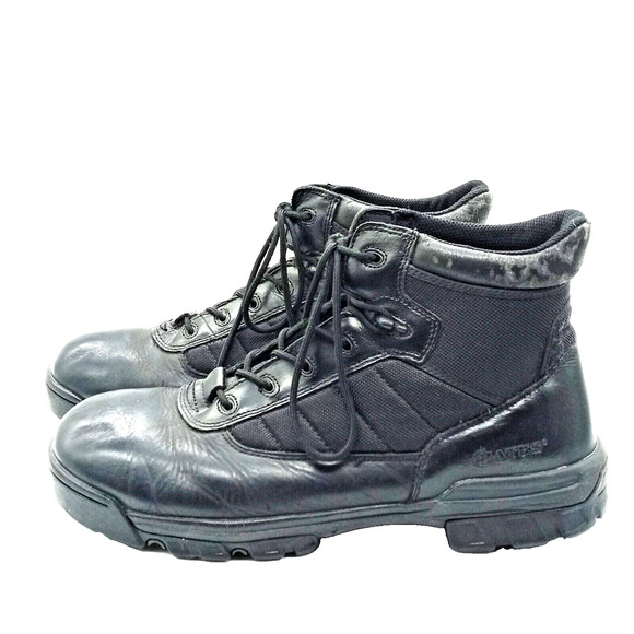Bates Black Tactical Sport Boot Sz. 14 M Leather Slip & Oil-Resistant Motorcycle main image 13
